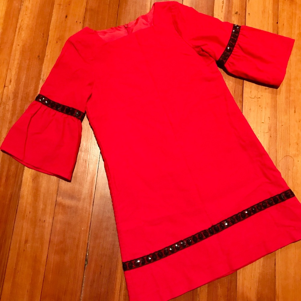 Girls Embellished Corduroy Dress Size 7